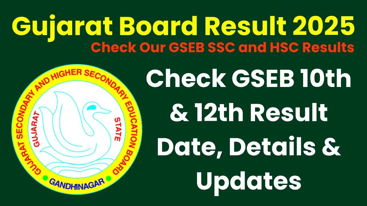 Gujarat Board Result 2025